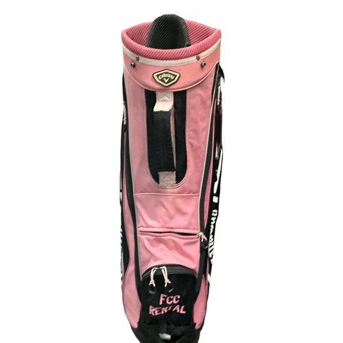 Vist Large View of Product Image Which is Used Callaway CHEV 14 Womens Cart Bag Black