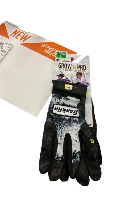 Vist Large View of Product Image Which is Franklin Grow to Pro Batting Gloves-Large