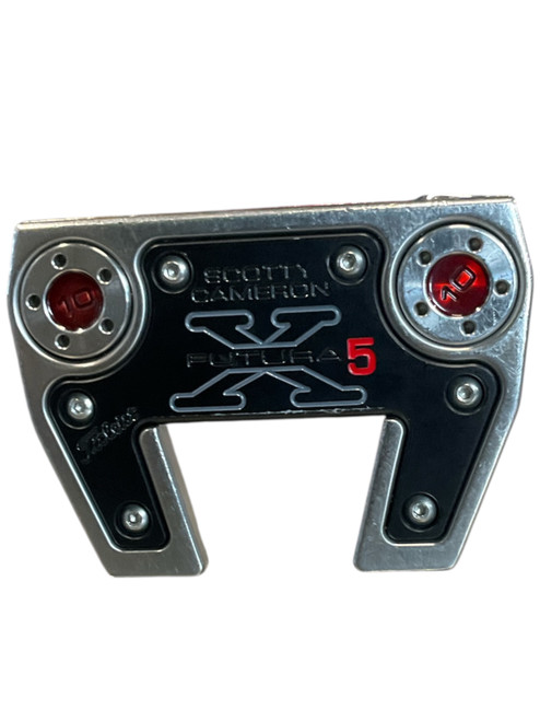 Vist Large View of Product Image Which is Used Scotty Cameron X FUTURA 5 Mens Putter RH