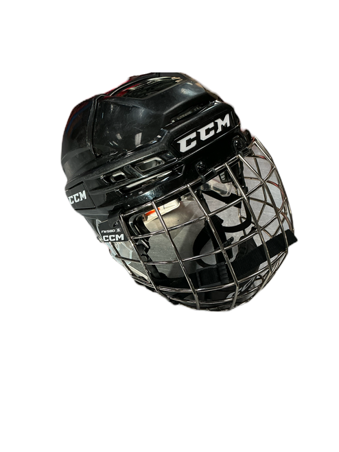 Vist Large View of Product Image Which is Used CCM 910 COMBO Helmet Cage Combo Black SM