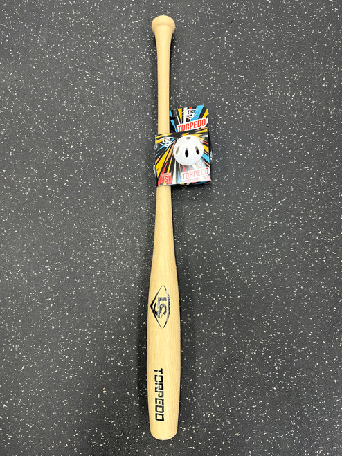 Vist Large View of Product Image Which is New LOUISVILLE TORPEDO BAT/BALL COMBO