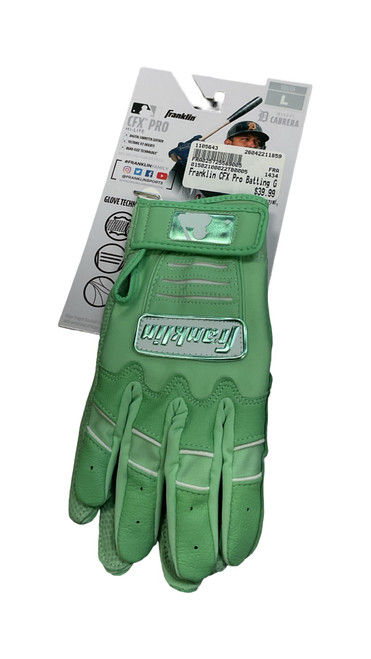 Vist Large View of Product Image Which is New Franklin CFX Pro Batting Gloves- Youth Small