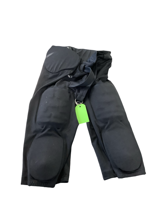 Vist Large View of Product Image Which is Used Under Armour Adult FB Integrated Pants Black Youth