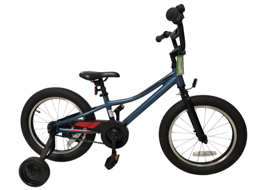 Vist Large View of Product Image Which is Used Giant ANIMATOR Training Wheel Bike Navy Blue 16"