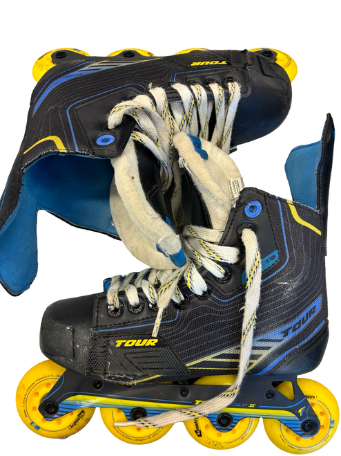 Vist Large View of Product Image Which is Used Tour CODE 5 Junior Aggressive Skates Black Junior 04