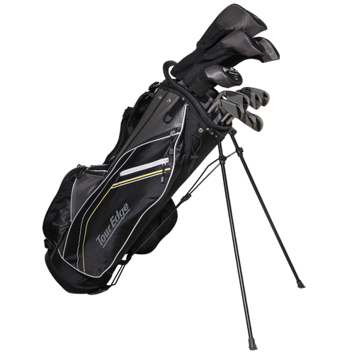 Vist Large View of Product Image Which is New TOUR EDGE TE-200 MEN'S RH COMPLETE SET W/ CART BAG