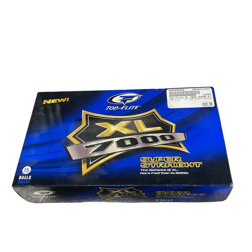 Vist Large View of Product Image Which is Used Top Flite XL 7000 SUPER STRAIGHT 15 Pack - Golf Balls