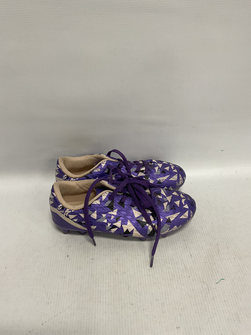 Vist Large View of Product Image Which is Used Soccer Cleats Purple Junior 03