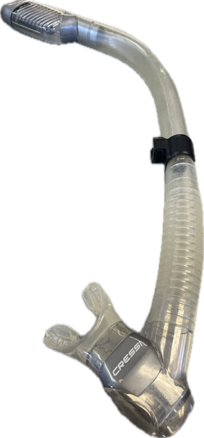 Vist Large View of Product Image Which is Used Cressi Underwater Snorkel Clear
