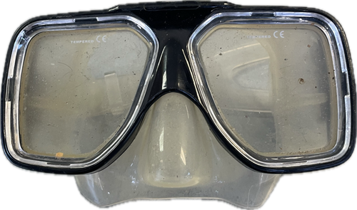Vist Large View of Product Image Which is Used Underwater Mask Black
