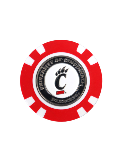 Vist Large View of Product Image Which is New Poker Chip - U of Cincy