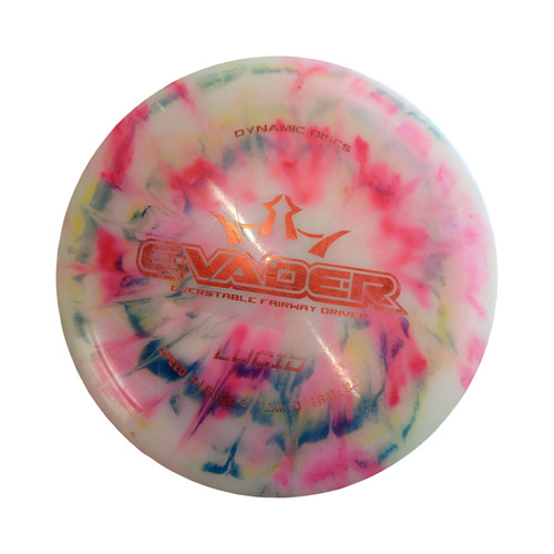 Vist Large View of Product Image Which is Used Dynamic Discs EVADER LUCID Disc Golf Driver Pink