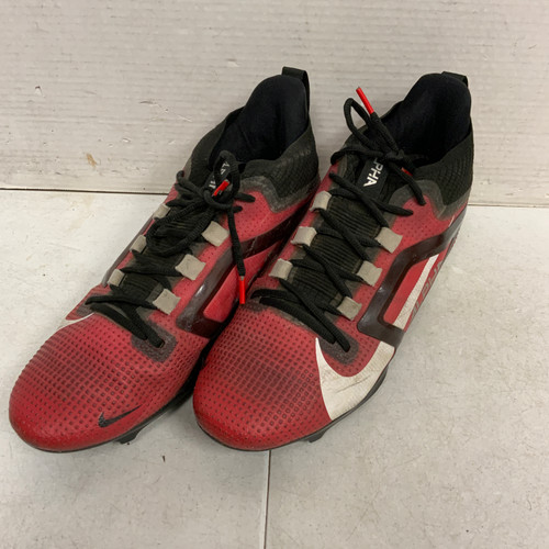 Vist Large View of Product Image Which is Used Nike ALPHA Adult FB Cleats Red Senior 12
