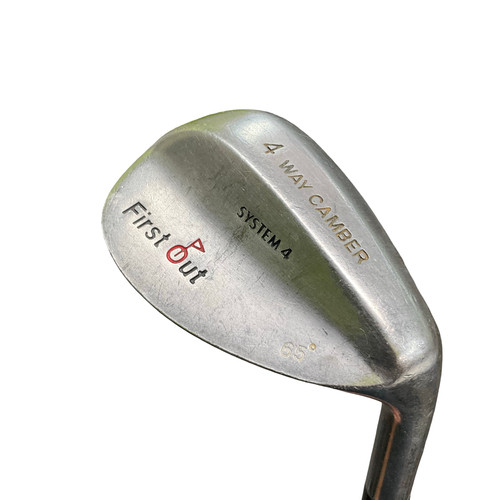 Vist Large View of Product Image Which is Used FIRST OUT SYSTEM 4 Golf Wedge Mens RH 64 Degree