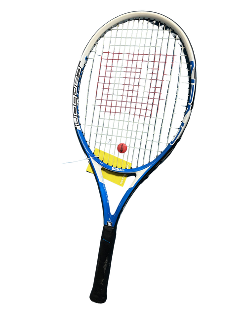 Vist Large View of Product Image Which is Used Wilson WILSON Adult Tennis Racquet Black Unknown