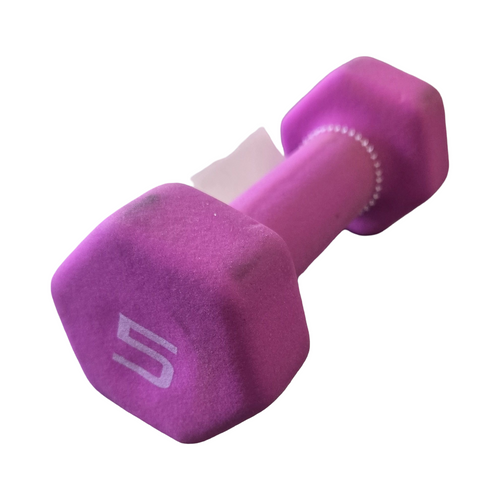Vist Large View of Product Image Which is Used Hex Dumbbell (Each) 5 lb