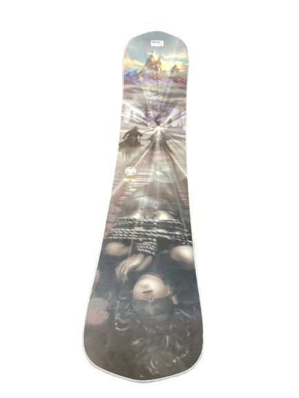 Vist Large View of Product Image Which is Used Never Summer PEACEMAKER Mens Snowboard Only Carolina Blue 152 cm
