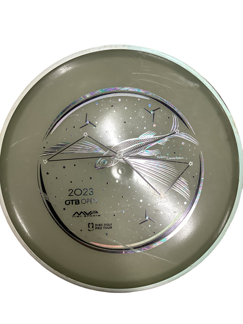 Vist Large View of Product Image Which is Used MVP GLOW PARADOX Disc Golf Mid Range Camel
