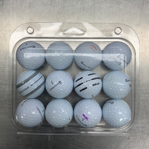 Vist Large View of Product Image Which is Used Taylormade TP5 12 Pack - Golf Balls