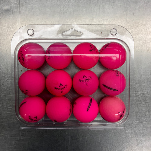 Vist Large View of Product Image Which is Used Callaway SUPER SOFT PINK 12 Pack - Golf Balls