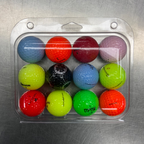 Vist Large View of Product Image Which is Used ASSORTED COLOR 12 Pack - Golf Balls
