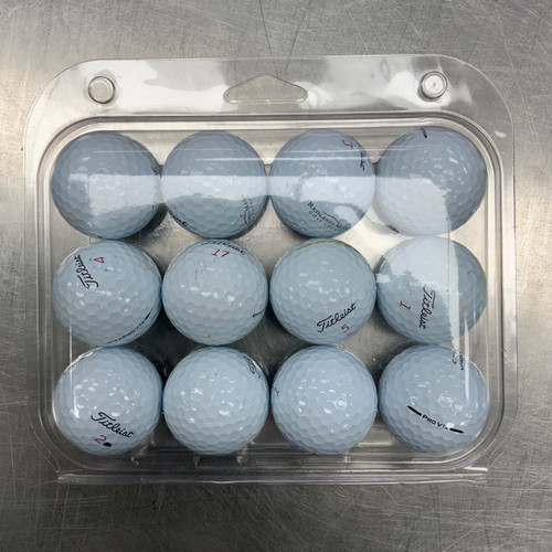 Vist Large View of Product Image Which is Used Titleist PRO V1X 12 Pack - Golf Balls