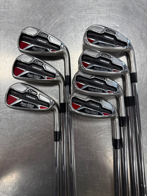 Vist Large View of Product Image Which is Used Tour Edge HOT LAUNCH C523 Mens Iron Set RH 5I-GW/AW