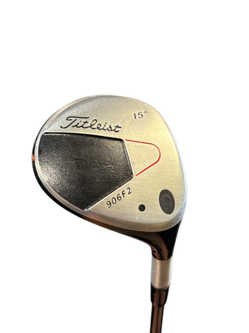 Vist Large View of Product Image Which is Used Titleist 906F2 15 DEG Mens Fairway Wood RH 3 Wood