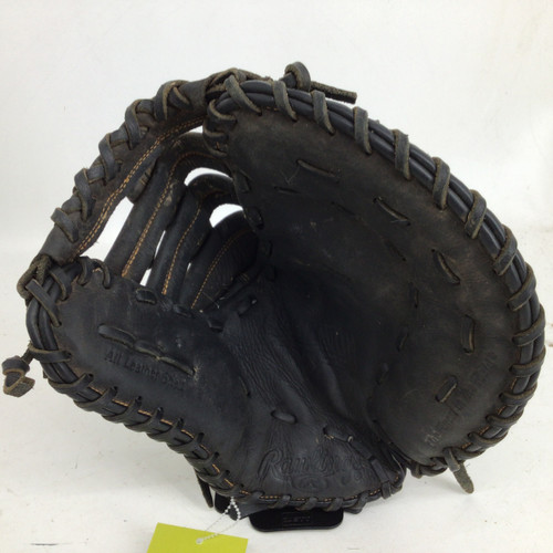 Vist Large View of Product Image Which is Used Rawlings RENEGADE 12.5 IN RHT FB BB GLOVE BB/SB First Base RH Throw Black 12 1/2"