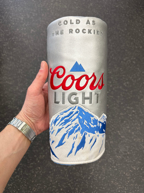 Vist Large View of Product Image Which is Used COORS LIGHT DRIVER COVER Golf Accessory