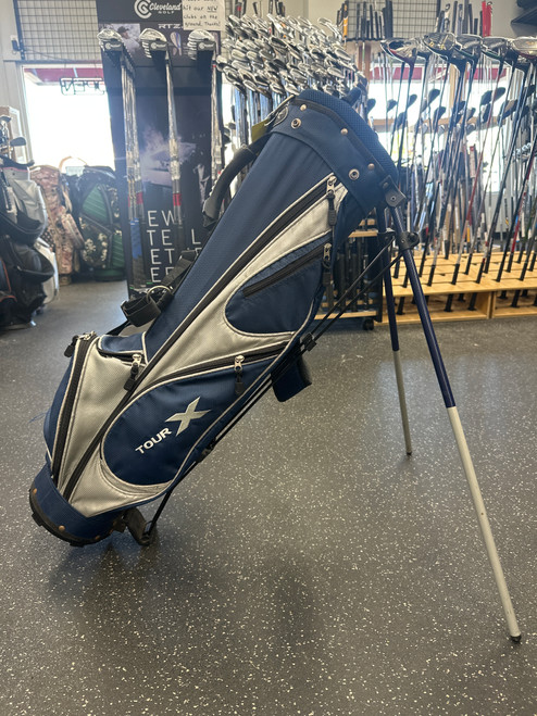 Vist Large View of Product Image Which is Used Tour X STAND BAG Jr Stand Bag Navy Blue