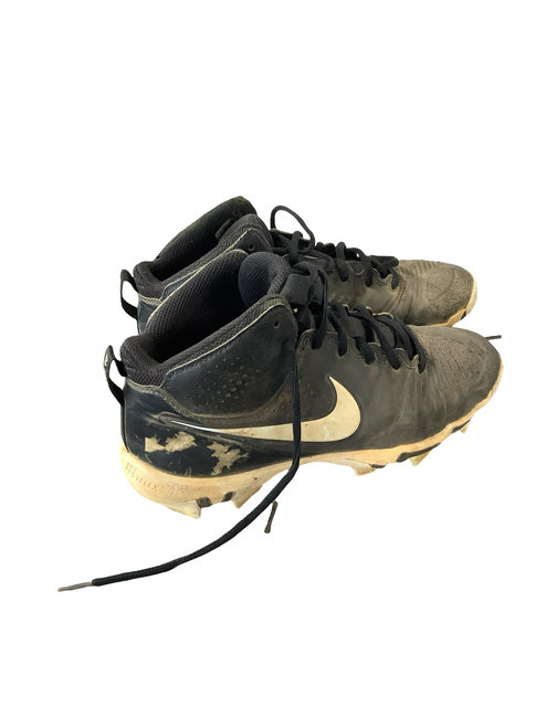 Vist Large View of Product Image Which is Used Nike ALPHA BB/SB Cleats Black Junior 03.5