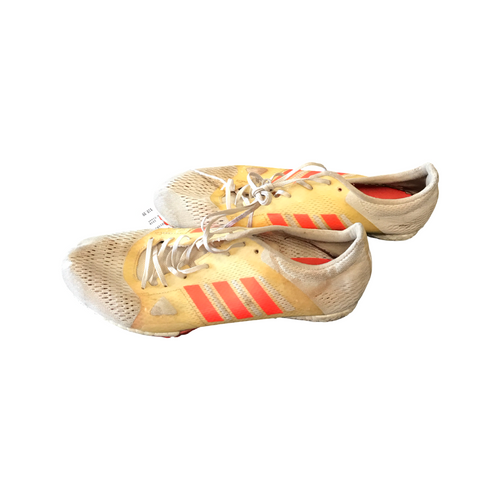 Vist Large View of Product Image Which is Used Adidas Track & Field Cleats Adult Blond Senior 10