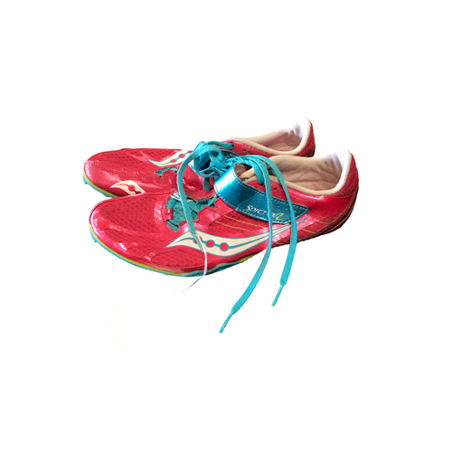 Vist Large View of Product Image Which is Used Saucony Track & Field Cleats Adult Cardinal Senior 11