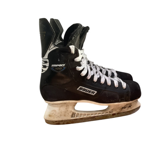 Vist Large View of Product Image Which is Used Bauer IMPACT SZ 9 Senior Hockey Skate Senior 9