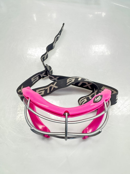 Vist Large View of Product Image Which is Used STX 4SIGHT PLUS S Lacrosse Facial Protect Pink Senior