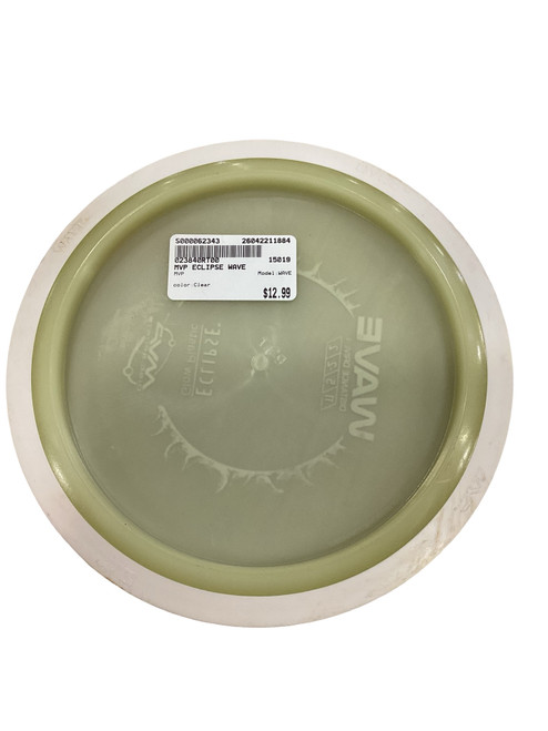 Vist Large View of Product Image Which is Used MVP WAVE Disc Golf Driver Clear