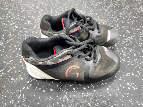 Vist Large View of Product Image Which is Used GUARDIAN BB/SB Cleats Black And White Youth 12.0