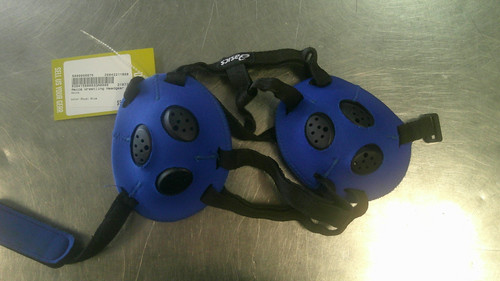 Vist Large View of Product Image Which is Used Asics Wrestling Headgear Royal Blue