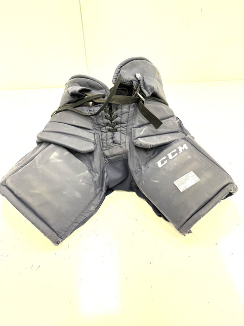 Vist Large View of Product Image Which is Used CCM PREMIER Senior Goalie Pant Navy Blue MD