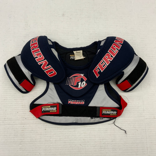Vist Large View of Product Image Which is Used Ferland F10 Junior Shoulder Pads MD