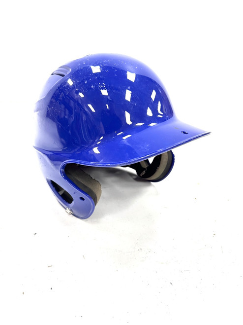 Vist Large View of Product Image Which is Used Adidas 6 3/8 - 7 3/8 Batting Helmet No Mask Royal Blue One Size