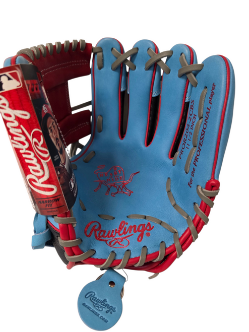 Vist Large View of Product Image Which is Used Rawlings Heart of the Hide PROR204-2CBS BB/SB Glove RH Throw 11 1/2"