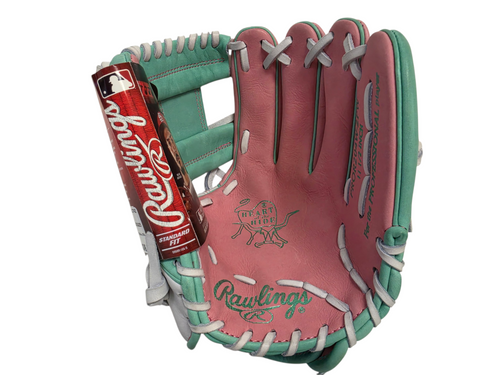 Vist Large View of Product Image Which is Used Rawlings Heart of the Hide PROR204W-2PW Glove RH Throw 11 1/2"