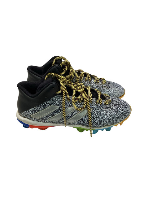 Vist Large View of Product Image Which is Used Adidas 3 STRIPE SKULL CLEATS BB/SB Cleats Black Senior 6