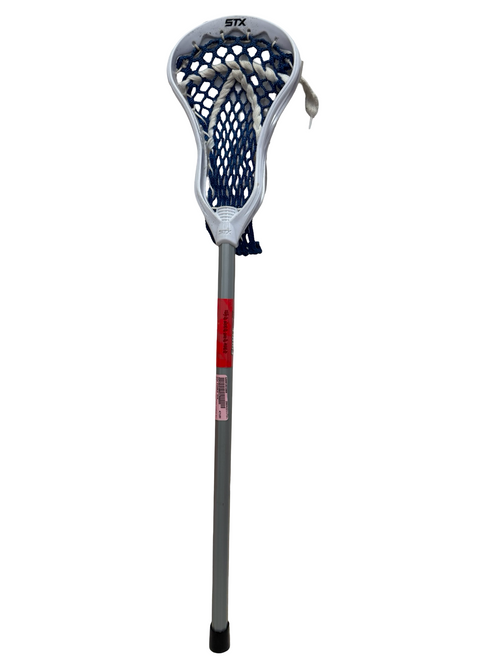 Vist Large View of Product Image Which is Used STX FIDDLE STX Jr Complete Lacrosse Stick Grey