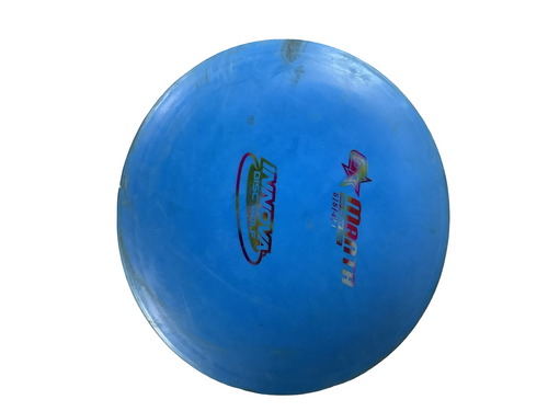 Vist Large View of Product Image Which is Used Innova MANTA Disc Golf Mid Range Royal Blue 180g