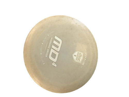 Vist Large View of Product Image Which is Used Discmania MD4 Disc Golf Mid Range Grey