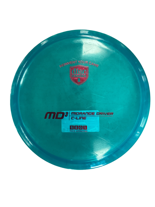 Vist Large View of Product Image Which is Used Discmania MD1 C-LINE Disc Golf Driver Teal