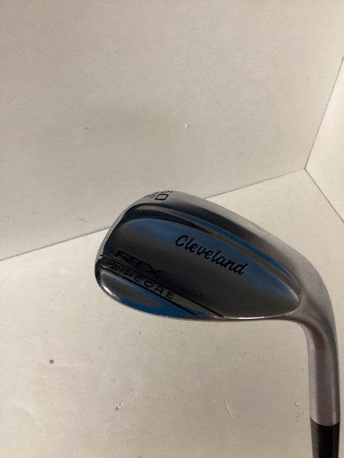 Vist Large View of Product Image Which is Used Cleveland RTX  ZIPCORE Golf Chipper RH 60 Degree